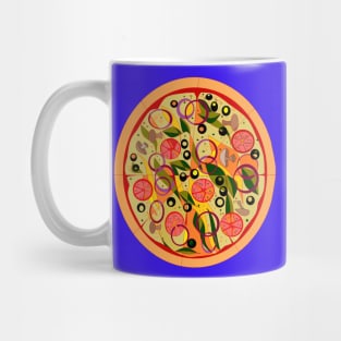 A Veggie Pizza Mug